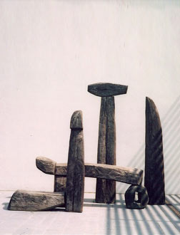 Skulturengruppe: Ankunft